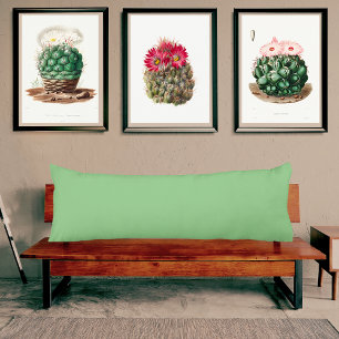 Sage Green light muted solid color pillow Seitenschläferkissen