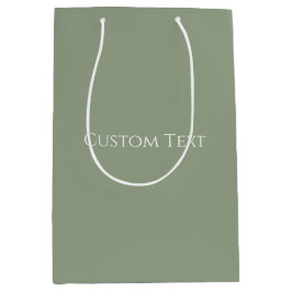 Sage Green Mittlere Geschenktüte