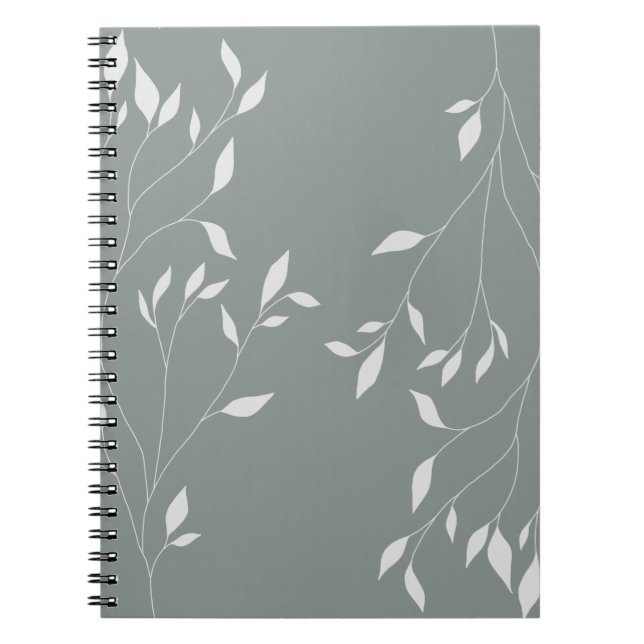 Sage Green Nature Notebook Zurück zur Schule Notizblock (Vorderseite)