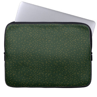 Sage Green Polka Dots Modern Pattern Laptopschutzhülle