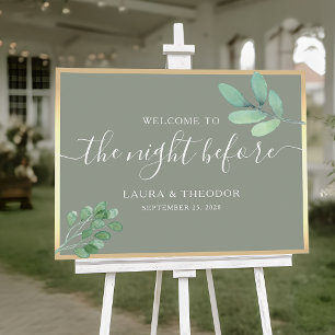 Sage Green Probe Dinner Poster