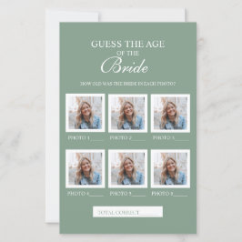 Sage Green rät das Zeitalter des Bride Paper Blatt