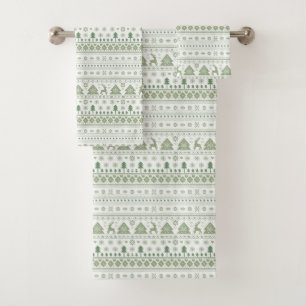 Sage Green Scandinavian Nordic hiver Noël