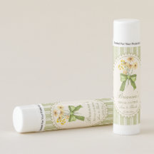 Sage green stripe douche nuptiale faveurs pratique