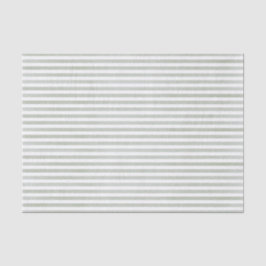 Sage Green Stripes Seidenpapier