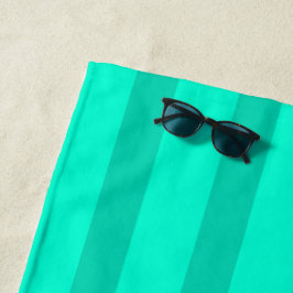 Sage Green Stripes  Strandtuch