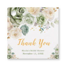 Sage Green und Creme Floral Brautparty