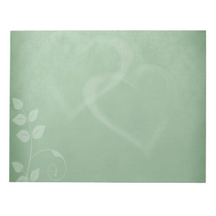 Sage Green Vintag Notizblock