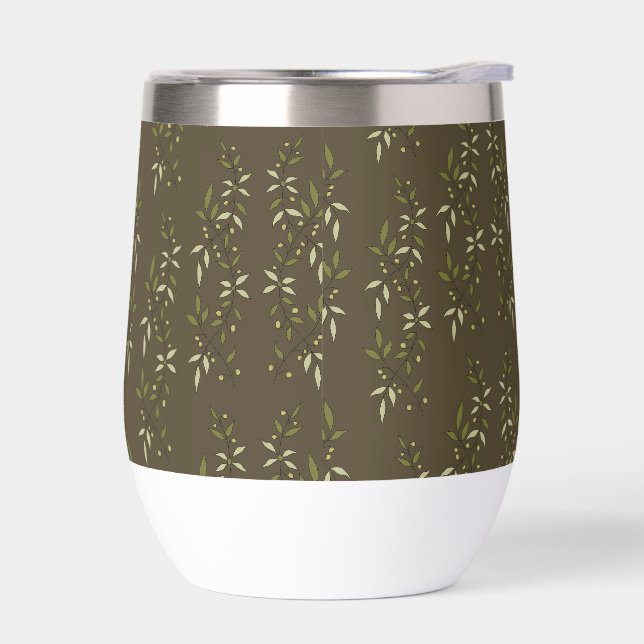 Sage Green Watercolor French Country Olive Pattern (Links)