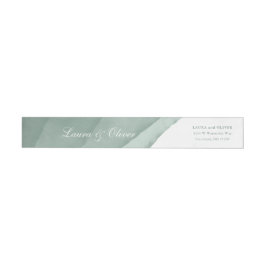 Sage Green Watercolor Hochzeit