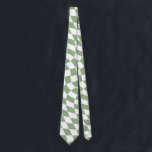 Sage Green Wedding Collection Karo überprüft Krawatte<br><div class="desc">Moderne bohemian Sage Green Farbe Thema Braut-Hochzeitsfeier Produkte. Die trendigen Karos aus dem Retro-Stil sind in einem eleganten und schicken Sage Green und Weiß mit Tellern aus karierten Karton-Papieren gestaltet.</div>
