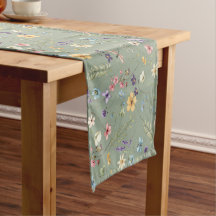 Sage Green Wildblume Boho Wedden Garden