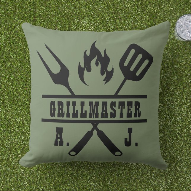 Sage Grillmaster Utensil Kissen (Gras)