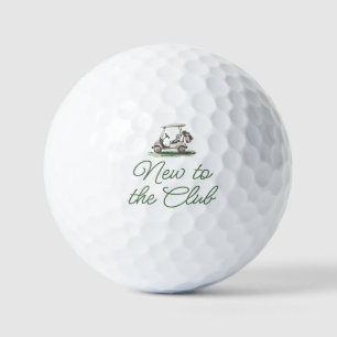 Sage Grün Rahmen Golf Neues Mitglied im Club Baby Golfball