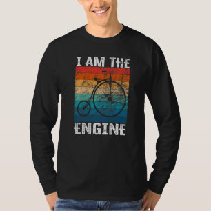 Sage ich bin der Motor für Radfahrer Fan 13 T-Shirt
