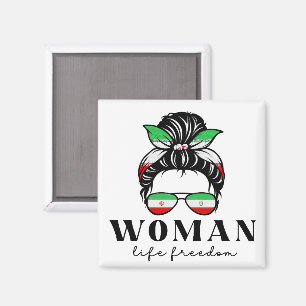 Sage ihren Namen Masha Amini Women Life Freedom Su Magnet