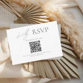 Sage Là Où Forever Commence Le Mariage Cartes RSVP