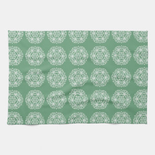 Sage Mandala Geschirrtuch