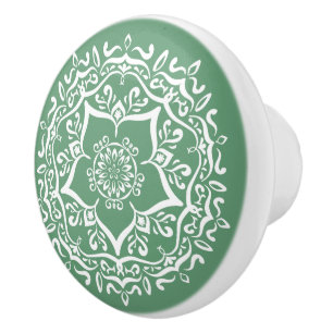 Sage Mandala Keramikknauf