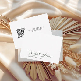 Sage Mariage Carte de remerciements pour chaque dé