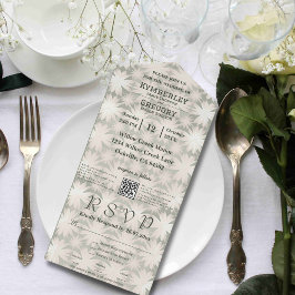 Sage Modèle floral géométrique Courrier électroniq