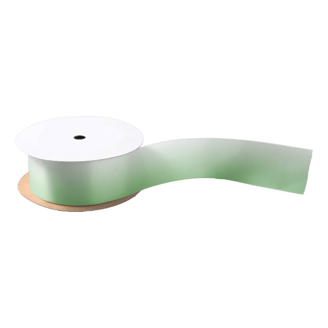 Sage Ombre Satinband (Spule)