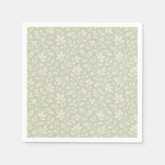 Sage Paper Napkins  Serviette