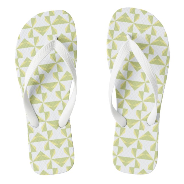 Sage Pinwheels Flip Flops (Fußbett)