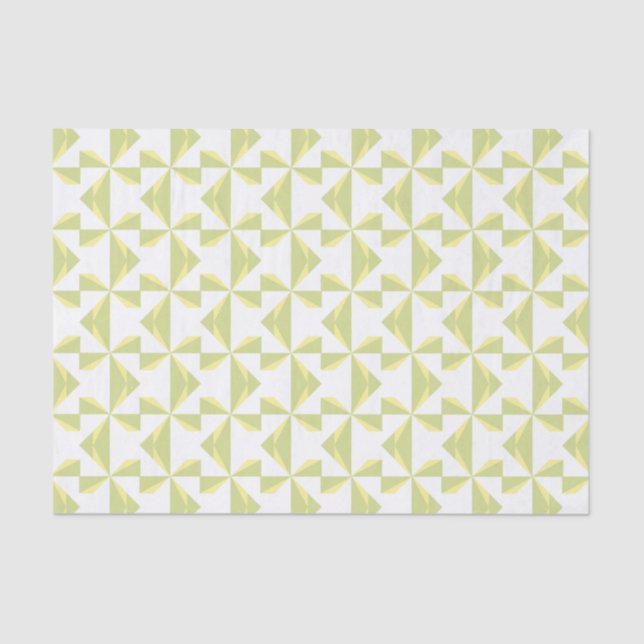 Sage Pinwheels Seidenpapier (Vorderseite)