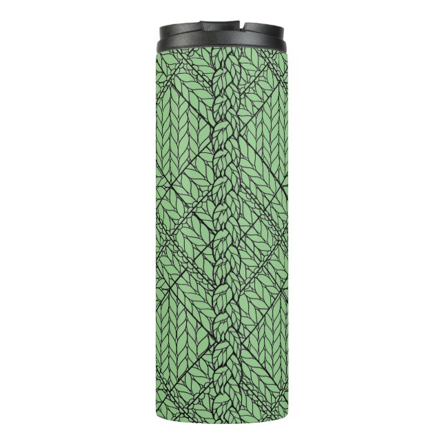 SAGE RAUTE STRICK Thermal Tumbler Thermosbecher (Rückseite)