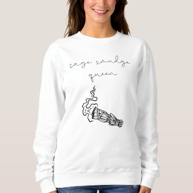 Sage-Schmuckkönigin Sweatshirt (Vorderseite)