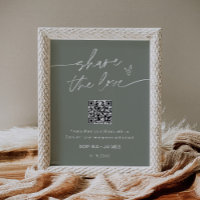 SAGE Share the Liebe Wedding Foto QR Code