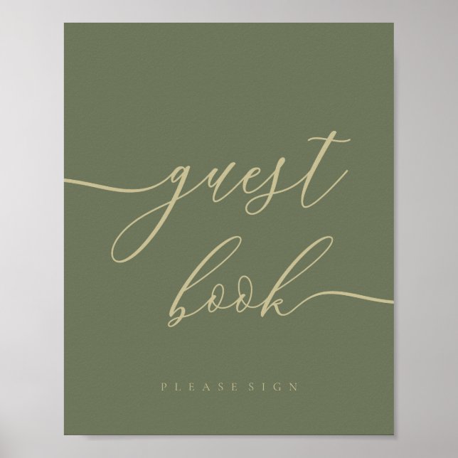 Sage Signature Gäste Poster (Vorne)