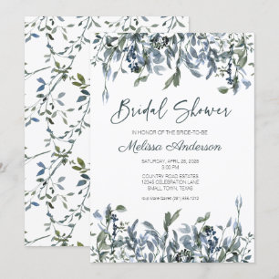 Sage Silver Green Floral Brautparty