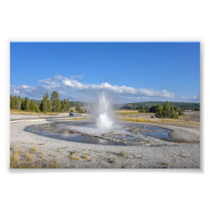 Sägegatter-Geysir, Yellowstone-Nationalpark Fotodruck