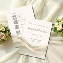 Sagegrün und Elfenbein Hochzeit Alles in Einem