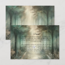 Sagegrüner Zauberwald-Radiance