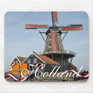 Sägemühle-Windmühlen-Holland-Andenken Mousepad