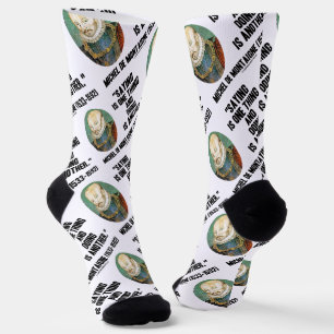 Sagen ist das eine, tun das andere de Montaigne Socken