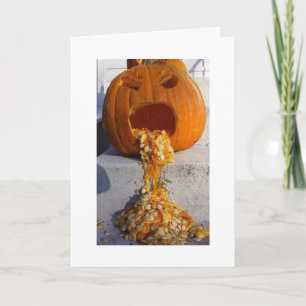 SAGEN SIE, ES IST NICHT SO=GLÜCKLICH HALLOWEEN KARTE