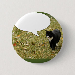 Sagen Sie etwas Miezekatze Button