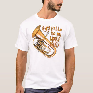 Sagen Sie hallo zu kleinem Freund Mt -- Bariton T-Shirt