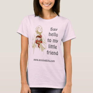 Sagen Sie hallo zu meinem Freund EcoJoe, das Öko T-Shirt