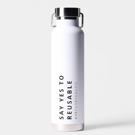 SAGEN SIE JA, UM DIE MEERESKÜCHE WIEDER RETTEN TRINKFLASCHE