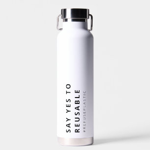 SAGEN SIE JA, UM DIE MEERESKÜCHE WIEDER RETTEN TRINKFLASCHE