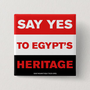 Sagen Sie JA zu Ägyptens Erbe Button