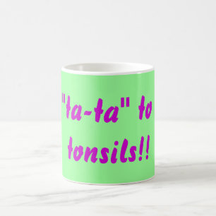 Sagen Sie "Tata" zu Ihren Mandeln! Kaffeetasse