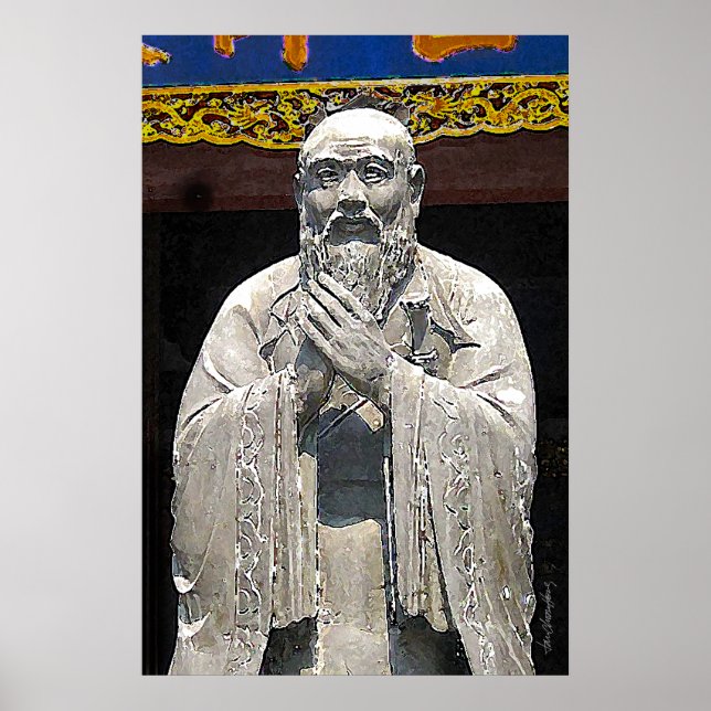 Sages des âges : Poster Confucius (Devant)