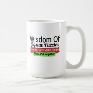 Sagesse d'un puzzle puzzle Mug