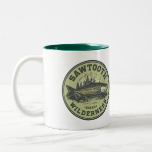 Sägezahn-Wildnis Idaho Bergwandern Alpin Zweifarbige Tasse